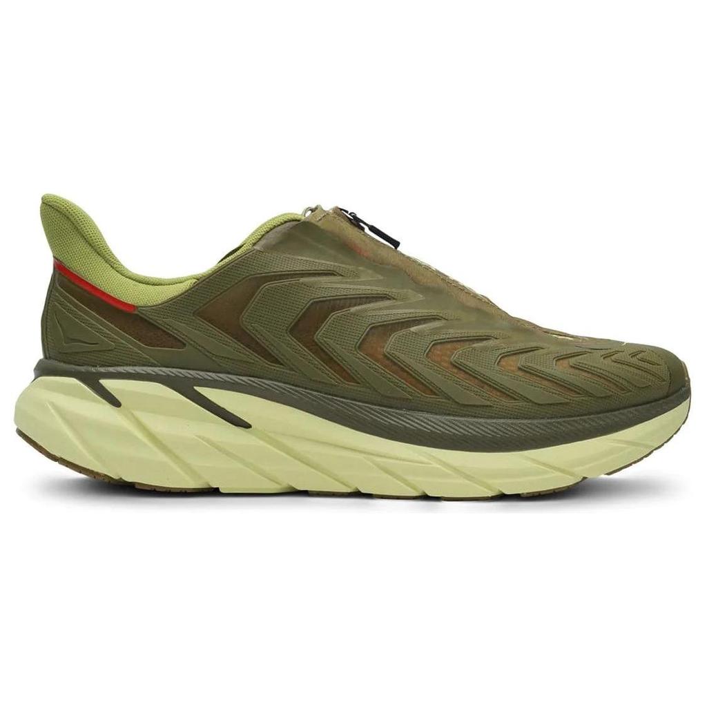 HOKA Project Clifton Avocado Dark Citron Мужские кроссовки зеленые 1127924-ADCT