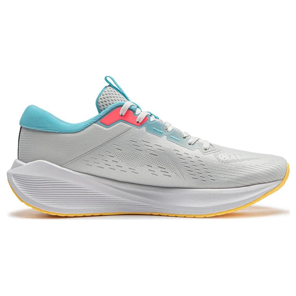 Li Ning MINE V2 Амортизирующие Скользкие Устойчивые к истиранию Низкие Беговые кроссовки Мужские Серый Синий ARST053-9