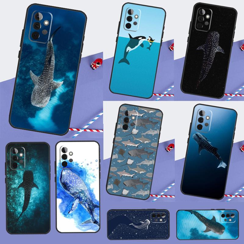 Whale Sharks Fish For Samsung Galaxy A05 A06 A56 A36 A26 A16 A22 A32 A52 A54 A34 A14 A55 A15 A53 A33 A35 Case
