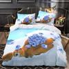 3D Printed Anime Grizzy and the Lemmings Bedding Set Single Twin Full Queen King Size Bed Set Adult Kid Bedroom Duvet Cover Sets