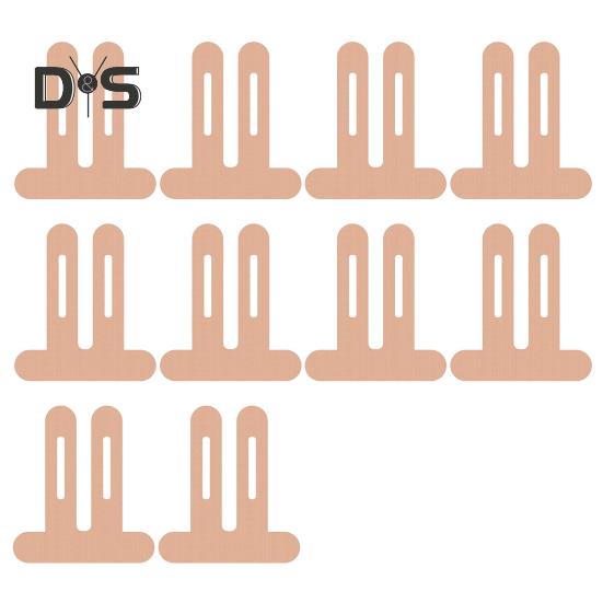 5/10 шт. предварительно нарезанная кинезиологическая лента для облегчения боли в колене, хлопковая спортивная лента, эластичная лента для поддержки колена для стабилизации колена