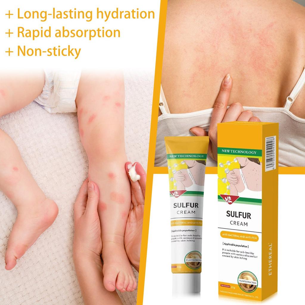 Sulfur Ointment Cream Herbal Ointment For External Use On Skin