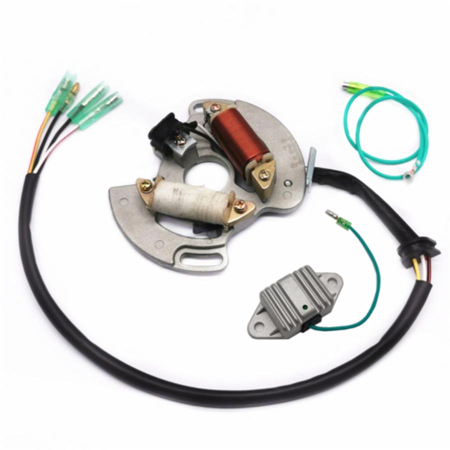 Комплект катушки зажигания, свечи зажигания, регулятора, статора для квадроцикла для 1997-01 Blaster 200 YFS200