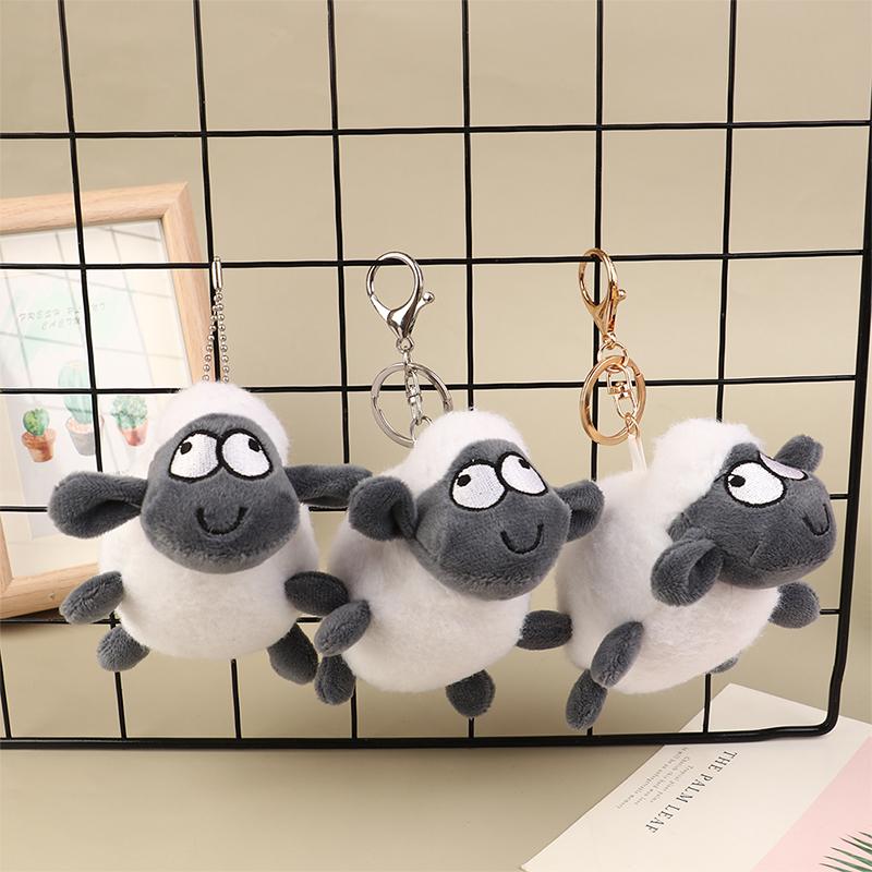 Sheep Cute Keychain Stuffed Plush Pendant Decoration Gifts For Kids Sheep Anime