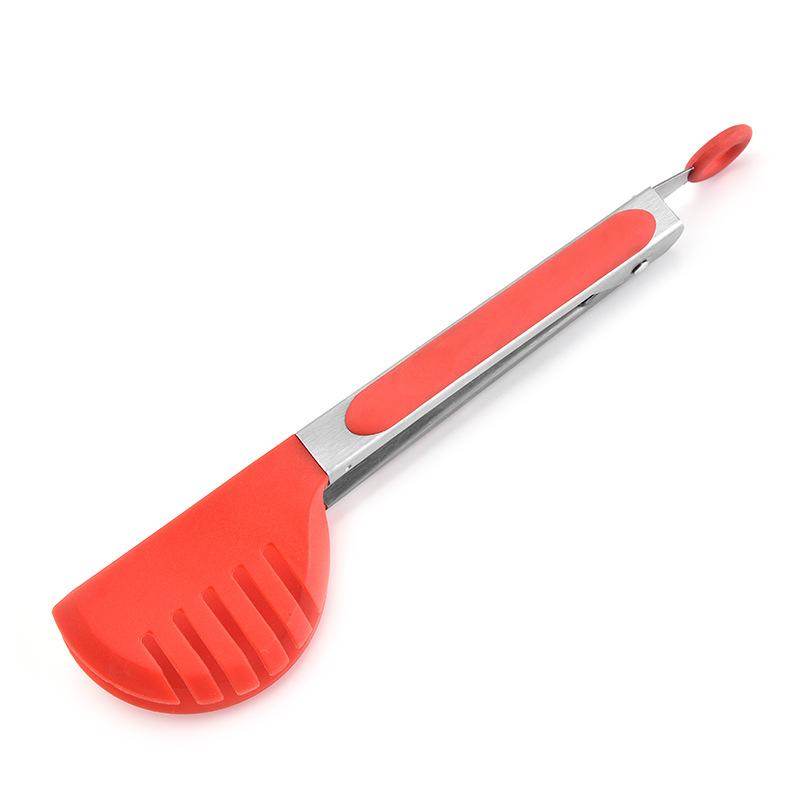 Food Tongs Stainless Steel Tongs Silicone Non-stick Cooking Clips Non-Slip Cooking Clip Clamp BBQ Salad Tools Grill  Accessories