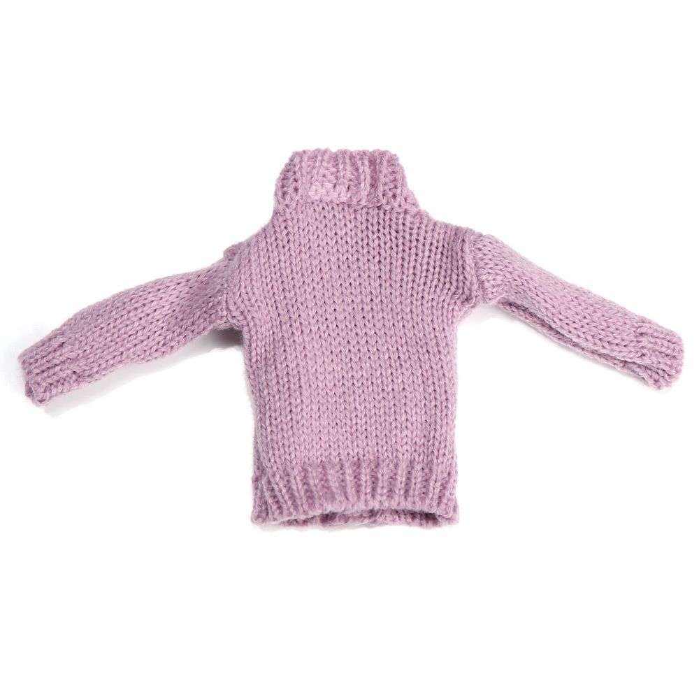 Toys Handmade Doll Accessories Dressing Clothes Mini Knitted Sweater Fur Coat Tops Casual Dress