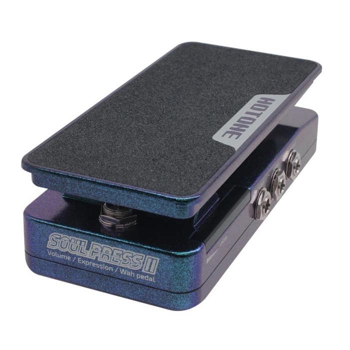 Pédale wah/volume/expression - HOTONE - Soul Press II - Wah/Volume/Expression - Mode mix Wah+Volume - Sortie tuner &amp; expression