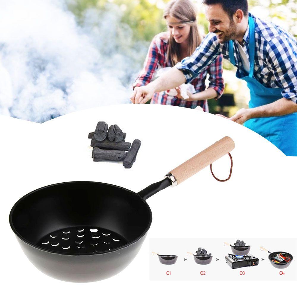 Camping Outdoor Hiking Barbecue Charcoal Fire Outdoor Stove Chimney Starter Charcoal Grill Tool