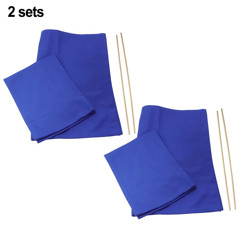 2 шт. Моющийся комплект чехлов на сиденье стула Чехол-замена холщового сиденья для кресла режиссера Чехол для складного стула Для кресла режиссера