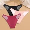 3Pcs Seamless Hollow Out Underwear Patchwork Lace Women's Panties Sexy Low Waist Female Underpants High Quality Briefs