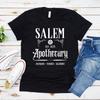 Salem Apothecary T-Shirt Halloween Apothecary Tshirt Witch Sisters Shirt Funny Halloween Tee Woman Tshirts Graphic Tees