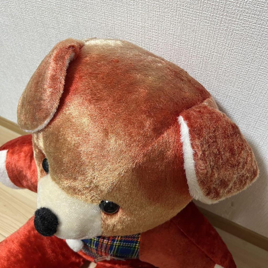 [USED] Vintage Big Teddy Bear, Retro, 80cm, Extra Large, Showa Era