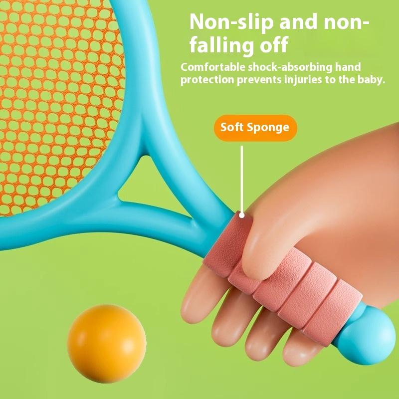 1 Комплект легких детских теннисных бадминтонных теннисных ракеток Детские ракетки для бадминтона Набор Интерактивные игрушки для родителей и детей Для детей