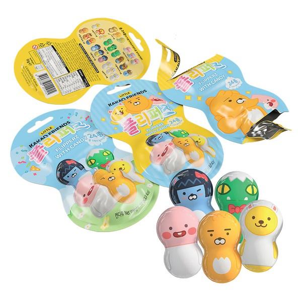 Kakao Friends Flippers Jelly, 10г, 24 штуки, Лучший персонаж Кореи