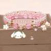Children's Cartoon Crystal Beaded Bracelet - Cute Layered Jewelry for Girls & Best Friends