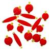 10/15Pcs EPS Fishing Float with Weights Long Casting Lightweight High Visibility Ball Bobber Float Saltwater Freshwater Fishing Accessories