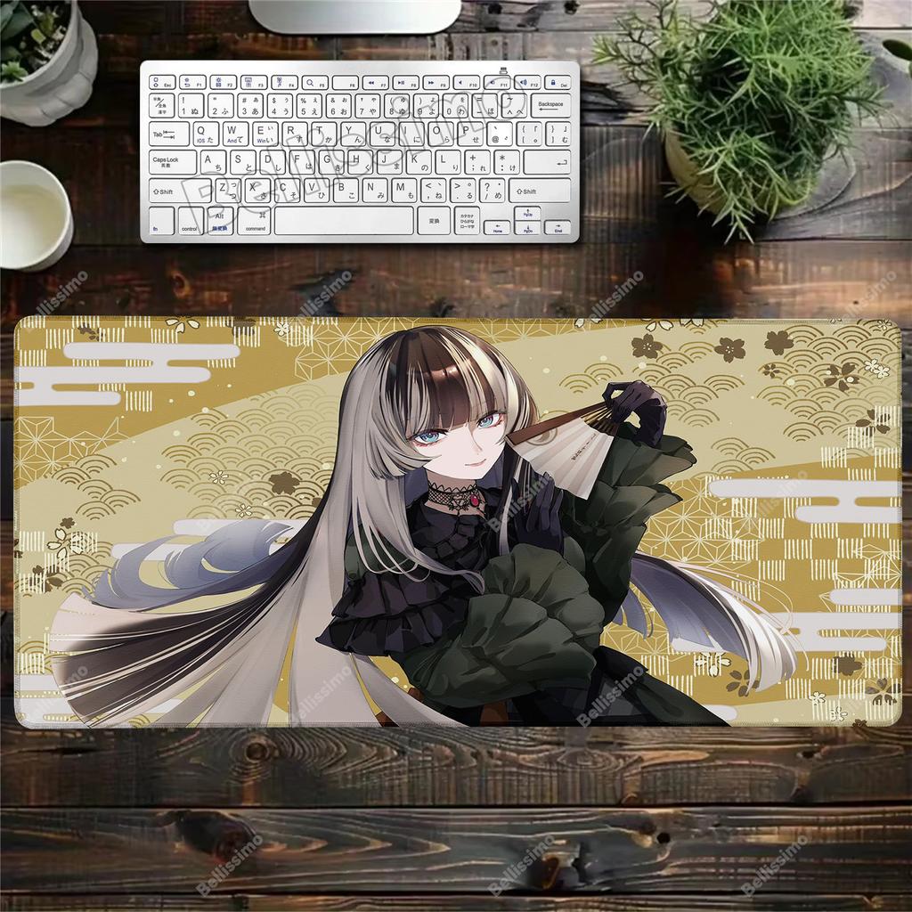 Anime Girl Desk Mat Juufuutei Raden Mouse Pad PC Cabinet Pad E-Sports Carpet Rug Gaming Accessories Gamer XXL Keyboard Tablemat