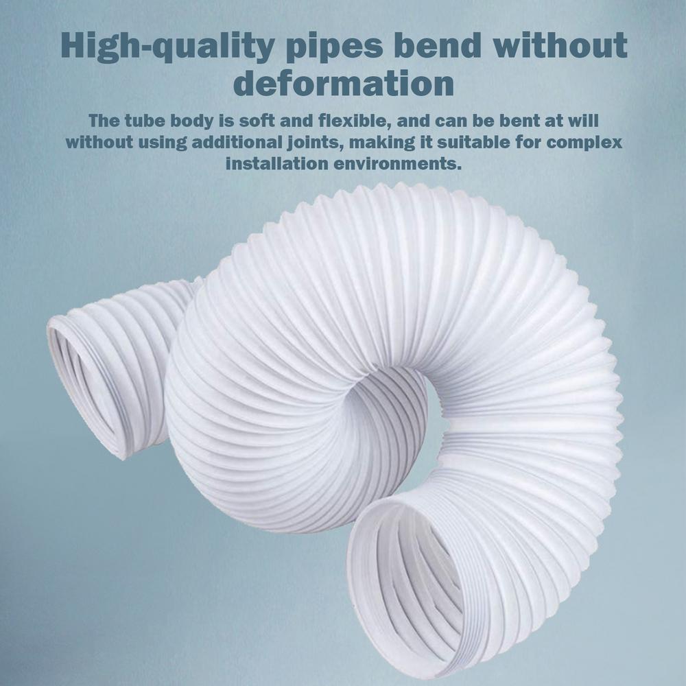 Air Conditioner Hose 5.1/5.9 Inch Diameter Exhaust Hose For Portable Air Conditioner Exhaust Hose For Portable AC Vent