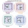 Cute Small Table Clock Simple Bedside Clock Creative Lazy Alarm Clock  Students