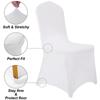 New Chair Cover Spandex Wedding Universal Stretch Elastic Birthday Party Hotel Banquet Dining Room Decors Washable High Quality