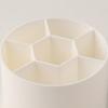 Mini Desktop Storage Box Rotating Stationery Storage Rack Simple Makeup Brush Holder  for Home