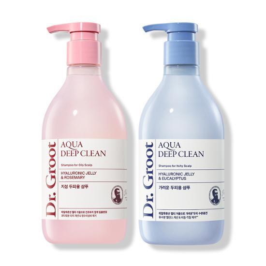 Dr. Groot Aqua Deep Clean Hair Loss Symptom Relief Shampoo 330ml+100ml (Oily Scalp/Itchy Scalp)