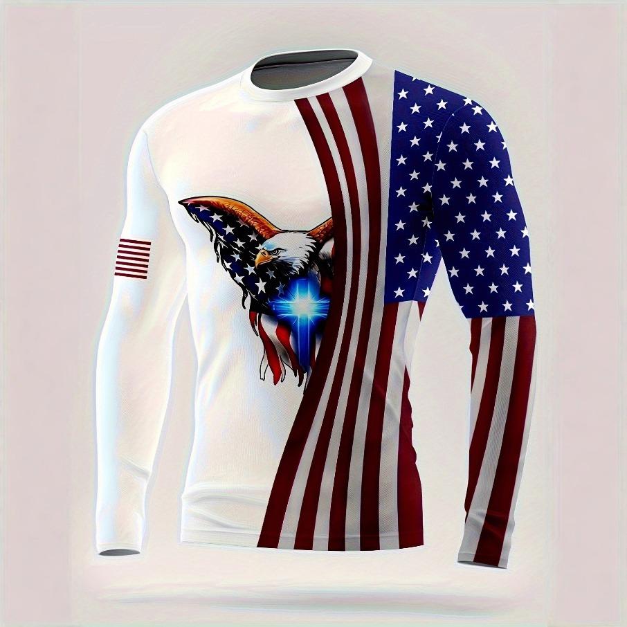 Женская футболка с круглым вырезом, длинным рукавом и 3D-принтом