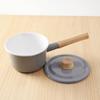 GoodPlus+ Custom-Made Cotton Milk Pan with Lid, 14cm, Gray