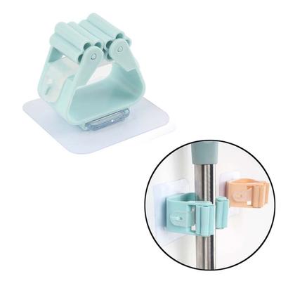 Держатель для швабры, настенный органайзер для швабры, держатель для щетки, вешалка для метлы, стеллаж для хранения, кухонная вешалка, зажим, бесшовный крючок для швабры