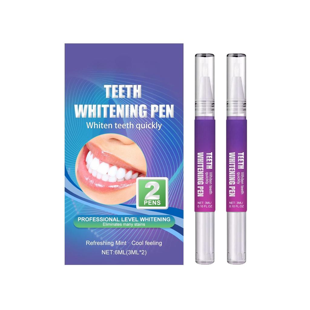 Гель-карандаш для отбеливания зубов Мягкая очистка Желтые пятна Корректор цвета Зубная паста удаление Запах Свежее дыхание Инструмент для ухода за зубами 6 мл
