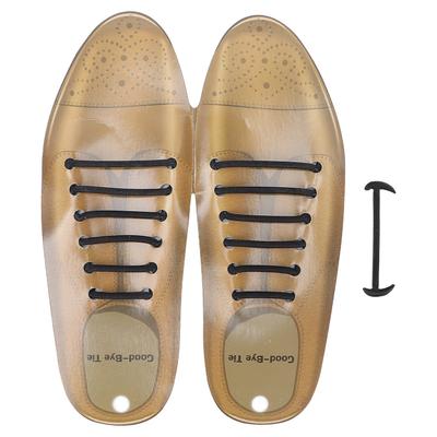 12 шт. профессиональных шнурков без завязок для путешествий, портативных водонепроницаемых эластичных силиконовых шнурков