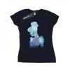 Womens/Ladies Cinderella Filled Silhouette Cotton T-Shirt