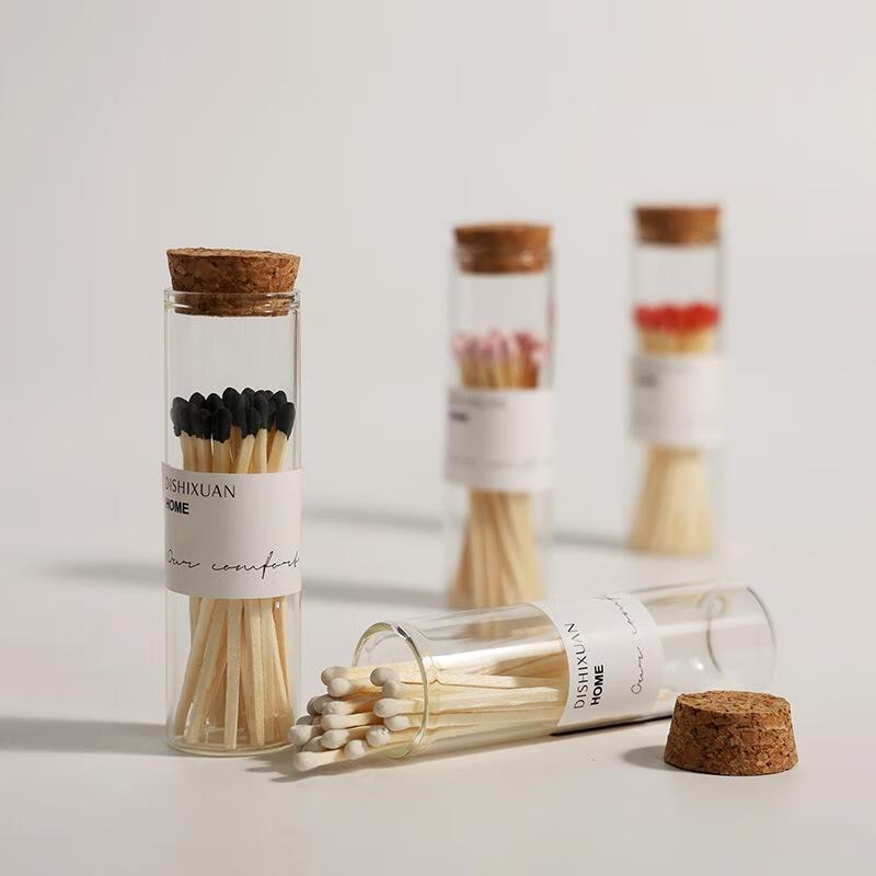 JINGRUIXIANG Длинные спички для свечей и ароматерапии