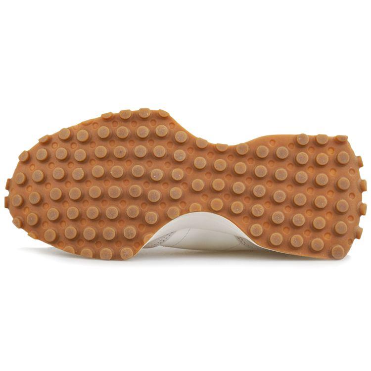 New Balance 327 Белые Темно-красные Женские Кроссовки Светло-Серые WS327KA