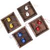 Printing Mini Cloth Sachet for Filled Fragrant Herbs Tassel Small Pouch Perfume Spice Bag  Girl