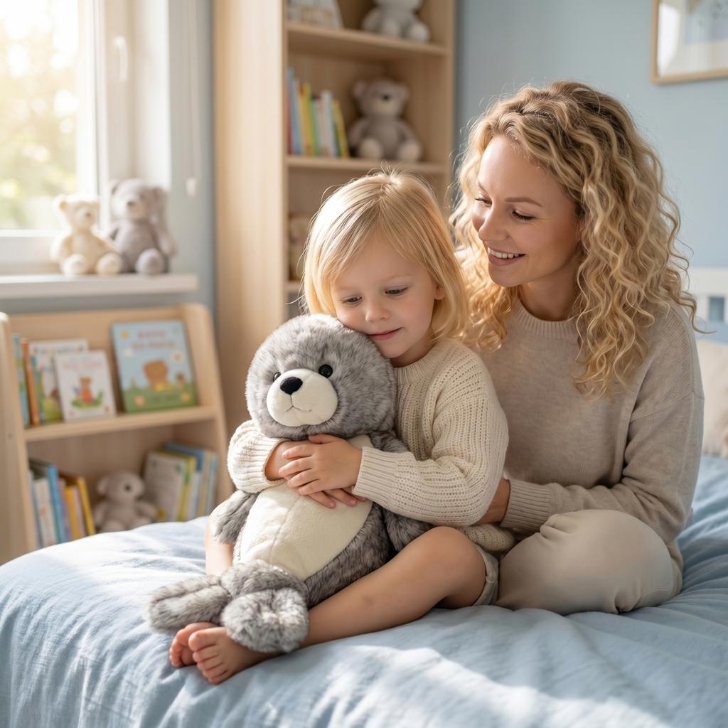 Seal Plush Toy — Cute, Soft, And Huggable Stuffed Animal (Seal, Walrus) — Comforting Companion Doll And Pillow For Babies