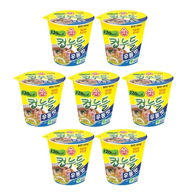 Ottogi Лапша в чашке со вкусом Удон 38,1г (5 вариантов)