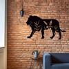 1pc Metal Art Wall Decor Lion Sign Stylish Metal Wall Art for Kitchen, Bathroom, Living Room, Bedroom,Porch | Ideal Home Gift