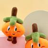 Orange Plush Keychain Doll: Cute Bag & Car Accessory