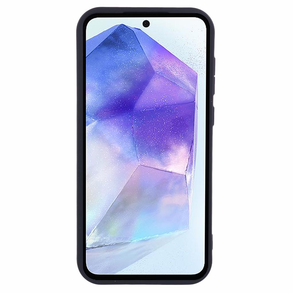 For Samsung Galaxy A35 5G Case Fingerprint-free TPU Phone Back Cover Anti-drop Phone Shell