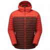 Jacket Mountain Equipment Particle Hooded Mens Jacket (ME-006481) Firebrick/cardinal