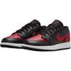 Air Jordan 1 Low GS Bred Kids Sneakers Black Varsity-Red Summit-White 553560-067
