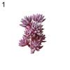 Yousheng 1Pc Artificial Succulent Plant Flocking Flower DIY Home Office Bonsai Decoration