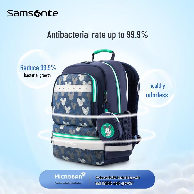 Детский эргономичный школьный рюкзак Samsonite