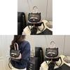 Casual Pink Dot Pattern Backpack With Durable Material For Daily Use And Street Style