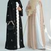 Eid Muslim Abaya Women Embroidery Cardigan Dresses Abayas Ramadan Morocco Dubai Jalabiya Kaftan Vestidos Arab Long Robe