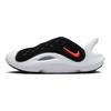 Nike Сандалии Aqua Swoosh PS Black Hyper Orange Детские кроссовки Green-Strike White FN0876-001