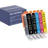 Ink Cartridge - Canon - PGI-570 CLI-571 XL - Pack of 5 - Compatible Pixma TS/MG Series - Black/Color