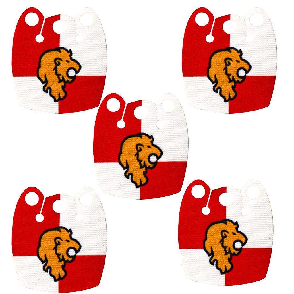 Набор Строительных Блоков MOC Офицерская Накидка Рыцари Льва Средневековье Фигурки Аксессуары Шарф Накидка из Искусственного Меха Блоки Игрушки Подарок Мальчикам