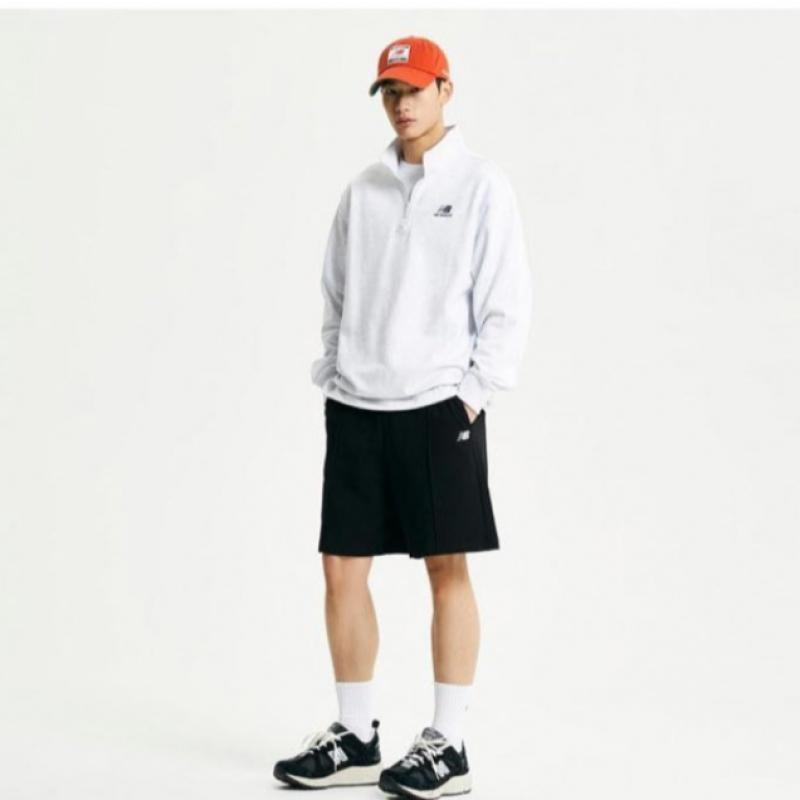 New Balance Half Club Uni Half Zip Up Sweatshirt Semi Overfit Nbnce11023 16 Zip Up